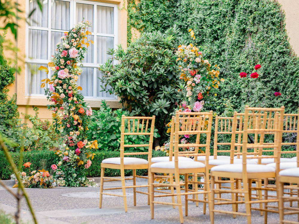 Outdoor Wedding Ceremony Setup