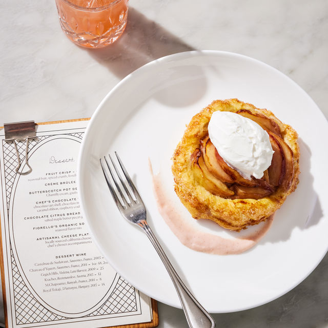 Dessert Drink And Menu