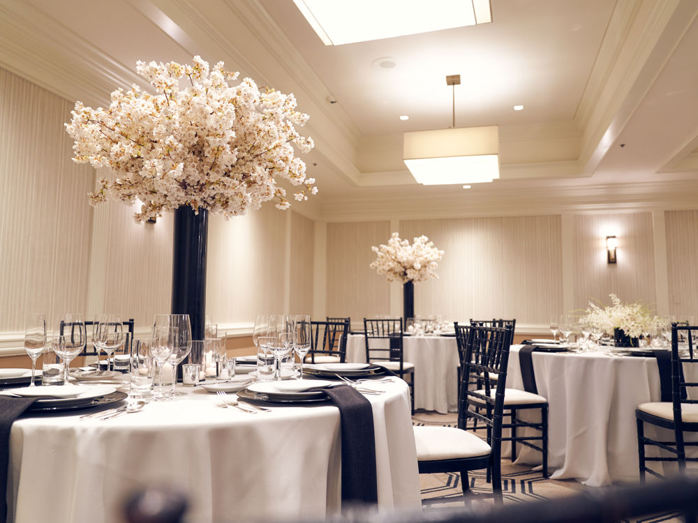 Elegant Wedding Reception Setup